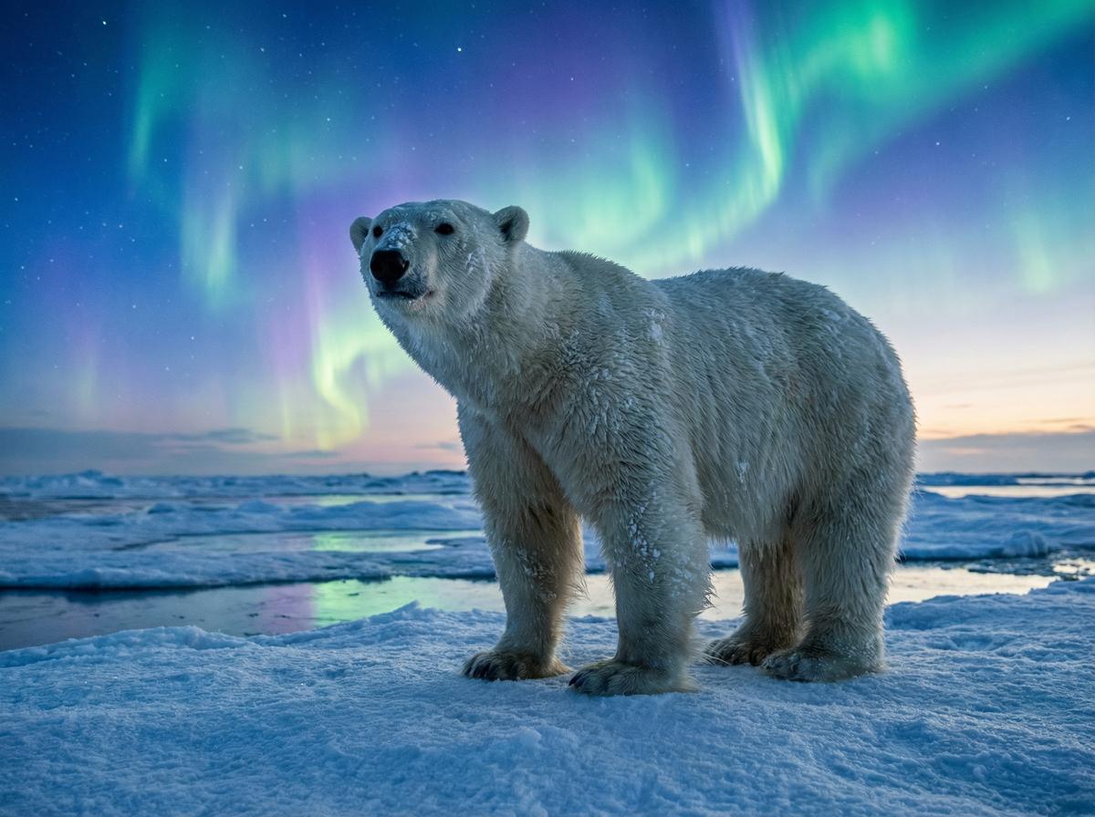 明星北极熊保护